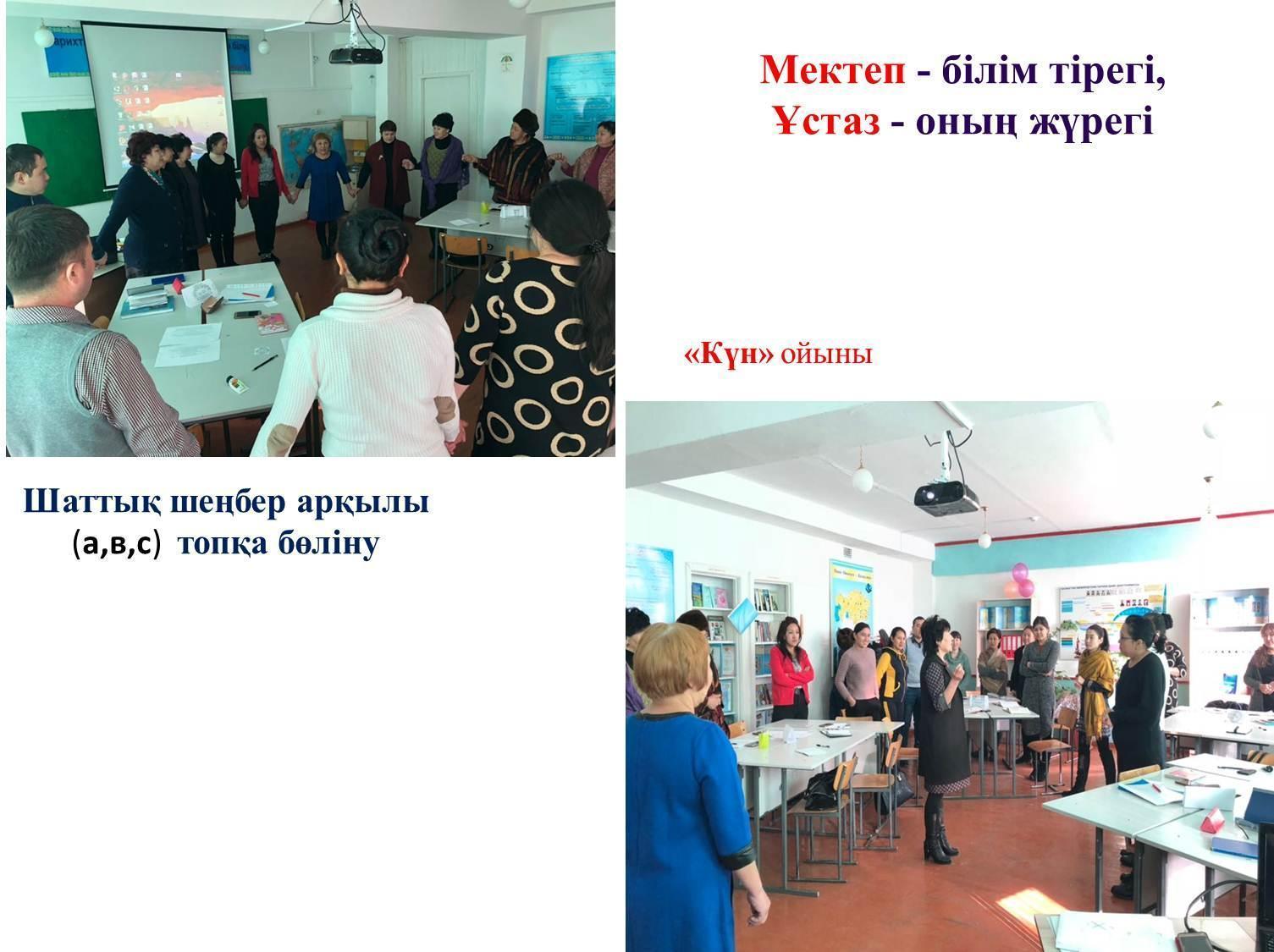 әдістемелік жұмыс