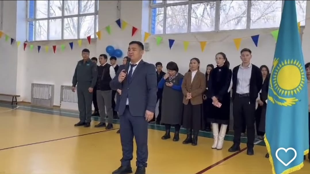 "Жас ұлан", "Жас қыран" ұйымына қабылдау рәсімі